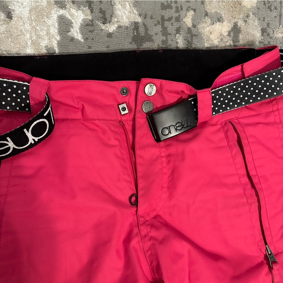 ONEILL SNOW PANTS ESCAPE SERIES PINK SIZE XS - Picture 3 of 9